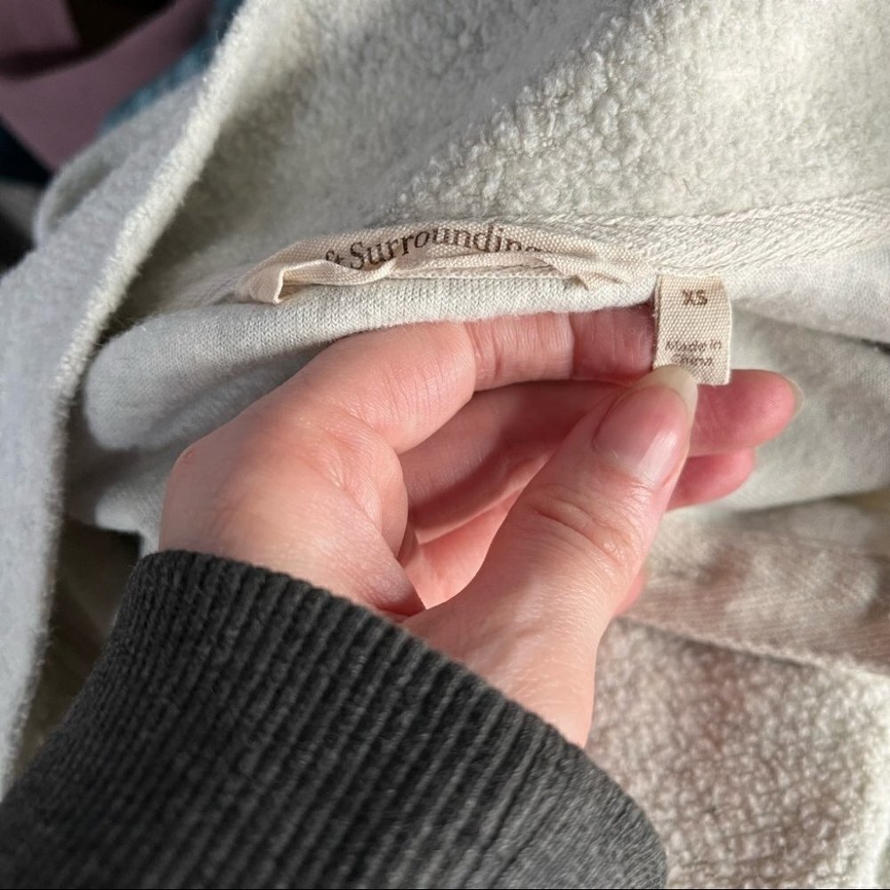 Soft Surroundings Cuddle Pullover Cream - image 6